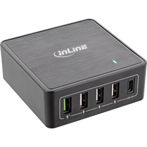 InLine® Power Delivery + Quick Charge 3.0 USB power...