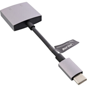 InLine® USB-C Audio Adapterkabel, USB-C zu 3,5mm Buchse + PD 30W