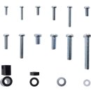 InLine® Screw set 68 pieces for TV wall mount
