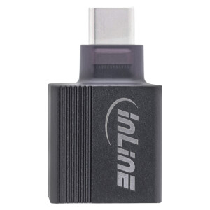 InLine® USB 3.2 to 1Gb/s network adapter, USB Type-C to RJ45