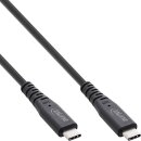 InLine® USB4 Kabel, USB-C Stecker/Stecker, PD 240W,...