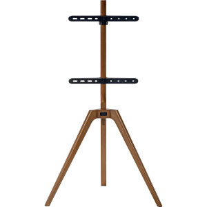InLine® woodstand TV pedestal, tripod, for LED TV 45"-65" (114-165cm), max. 40kg