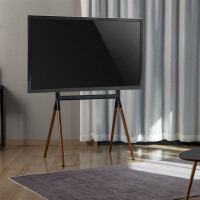 InLine® woodstand Studio TV-Standfuß, für LED-TV 49"-70" (124-178cm), max. 40kg