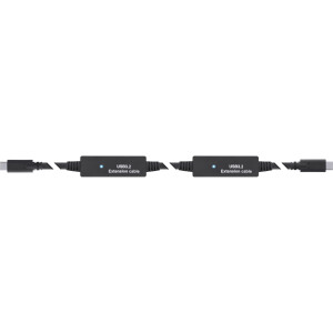 InLine® USB 3.2 Gen.1 active cable, USB-C male to USB-C male, 10m