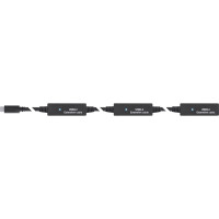 InLine® USB 3.2 Gen.1 Aktiv-Verlängerung, USB-C Stecker an USB-A Buchse, 10m