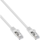40pcs. pack Bulk-Pack InLine® Patch cable, SF/UTP, Cat.5e, white, 2m