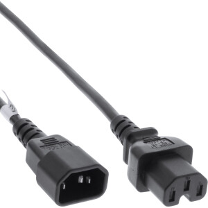 40pcs. pack Bulk-Pack InLine® Power Cable extension...