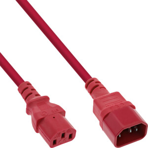 55pcs. Bulk-Pack InLine® Power cable extension, C13...