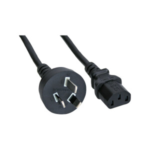 35pcs. Bulk-Pack InLine® Power Cable Australia to 3...