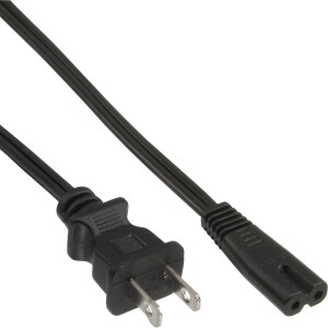 65pcs. Bulk-Pack InLine® Power Cable mains Plug USA...