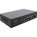 InLine® PoE+ Gigabit Netzwerk Switch 5 Port (4x...