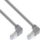 InLine® Patch cable two side down angled, S/FTP,...