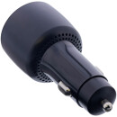 InLine® USB car power adapter Power Delivery, 2x USB-C + QC USB-A, black, max. 100W