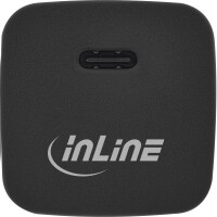 InLine® USB Netzteil Ladegerät Single USB-C, Power Delivery, PPS, 33W, schwarz