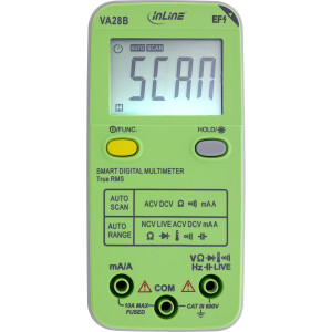 InLine® Multimeter with Auto-Range and Autoscan,...
